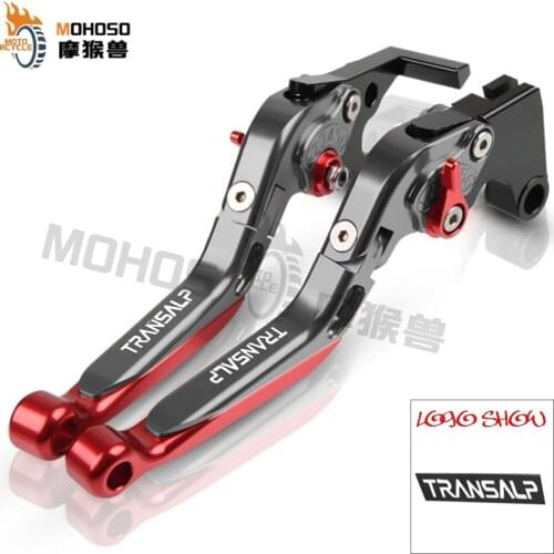 TRANSALP 600 Motorcycle adjustable Brake Clutch Levers For Honda TRANSALP 600 VH/VJ/VK/VL/VM/VN/VP/VR/VS/VT/VV/VW/VX TRANSALP600