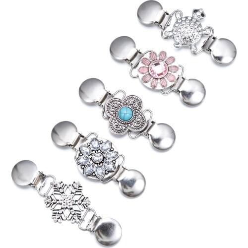 Retro Rhinestone Shawl Brooch Cardigan Clip Trendy Flower Cardigan Turtle Pattern Sweater Christmas Gift 2020 Hot