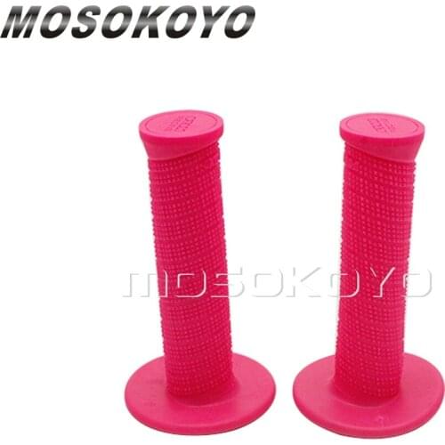 Motocross 22mm 7/8" Rubber Handle Bar Hand Grips For Honda Suzuki Yamaha Kawasaki CRF KX RMZ WR XR XC EXC XCF Pit Dirt Bike