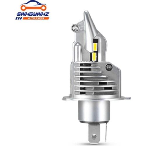 LED H4 Motorcycle Headlight Bulb 6500K LED Light High Beam + Low Beam H4 LED Bulb Replacement Lamp for Auto 12V 24V