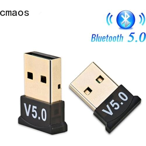 USB Bluetooth 5.0 Adapter Transmitter Bluetooth Receiver Audio Bluetooth Dongle Wireless USB Adapter for Computer PC Laptop d