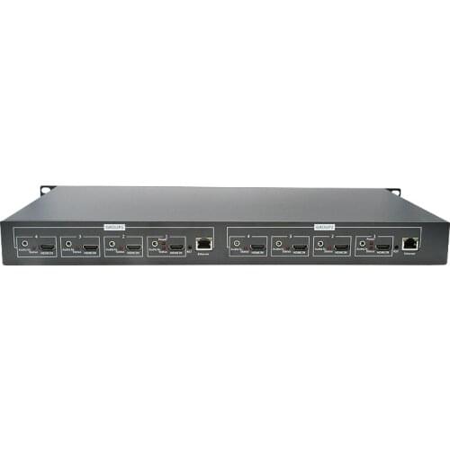 H.264 eight-way HD encoder Support up to 2 4k + 6 1080P inputs Video 8 peoson conference system video server For live video