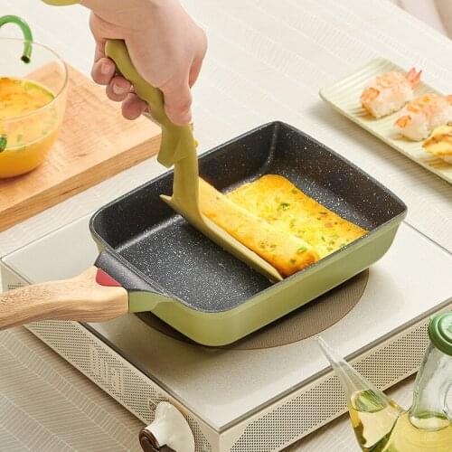 Japanese Tamako-yaki square mini non-stick pan thick egg yaki medical stone small frying pan fried eggs home flat breakfast pan