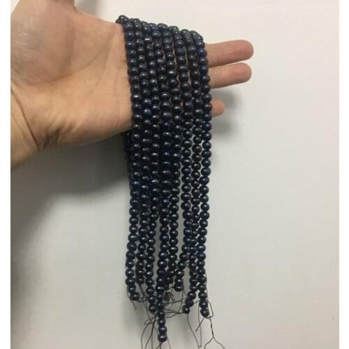 Jewelry 0082 5strands natural white growth keshi reborn pearl loose beads 15" jewelry design