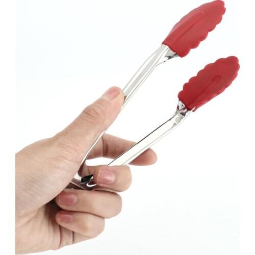 New Multifunctional Stainless Steel Barbecue Tongs Heat Utensil Food Buffet Steak Bread Clip Heat Resistance Kitchen Tools