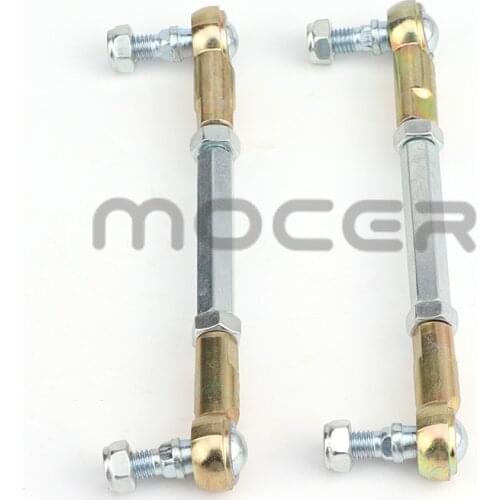 1Pair High quality 90mm/110mm M8 Steering Tie Rod kit Ball Joint For 2 Stroke Electric Mini Kids ATV Go Kart Buggy Scooter Parts