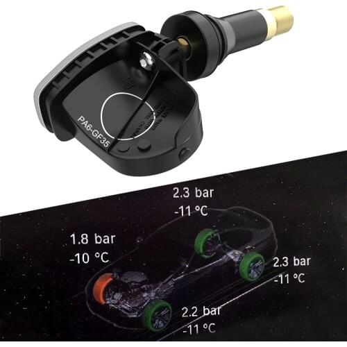 1pcs Car Tire Sensor Interior TPMS Pressure Monitor OEM F2GT-1A189-AB Replacement Auto Accessories For Ford MUSTANG F-150 EDGE