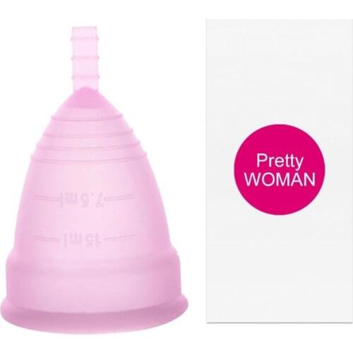1Pc Feminine Hygiene Silicone Cup Medical Silicone Menstrual Cup Menstrual Period Lady Woman Cup Copa Mestrual Coletor Menstrual