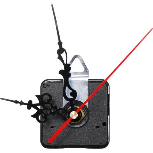 12mm Quartz Silent Clock Movement Mechanism DIY Wall Clock Hour Minute Second Hand without Battery