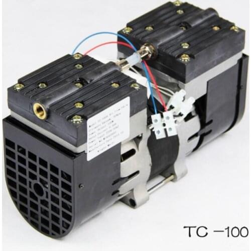 220V (AC) 24L/MIN 100 W Oil Free Diaphragm Pump 3.6 bar Vacuum Pump TC-100