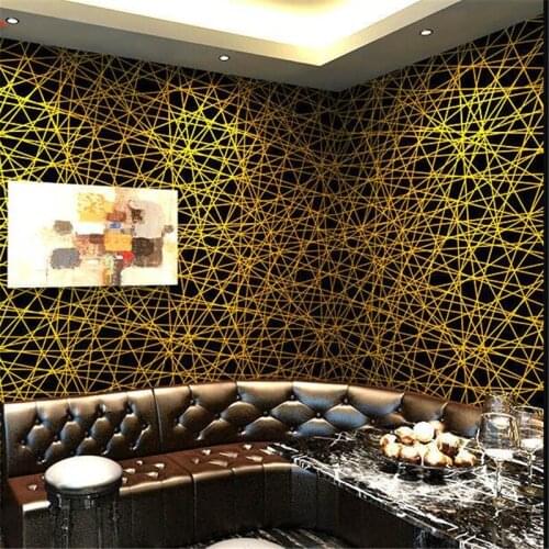 Beibehang Concert hall flash wallpaper 3d special bar ceiling corridor internet cafe internet cafe background wall paper