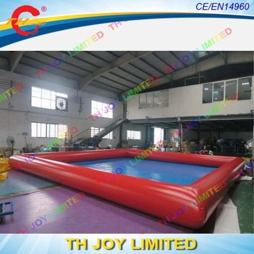 Free shipping, giant commercial grade rental outdoor inflatable pool for boats and water ball