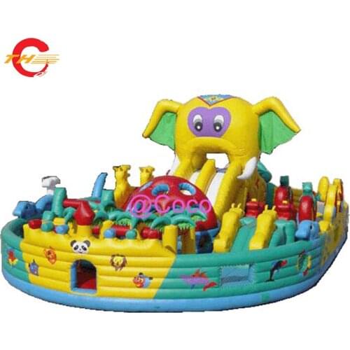 Free ship to sea port! Customize giant inflatable jumping house,inflatable castle combo, giant inflatable playground