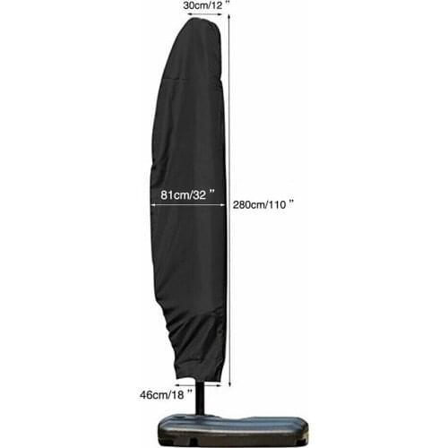 Patio Umbrella Covers, Waterproof Oxford Heavy Duty Fabric Umbrella Covers for 9-13 Feet Outdoor Umbrella Frame Cover