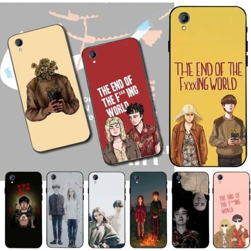 PENGHUWAN end fing fxxxing world art Soft Silicone TPU Phone Cover For Vivo Y91c Y17 Y51 Y67 Y55 Y93 Y81S Y19 Y7S Case