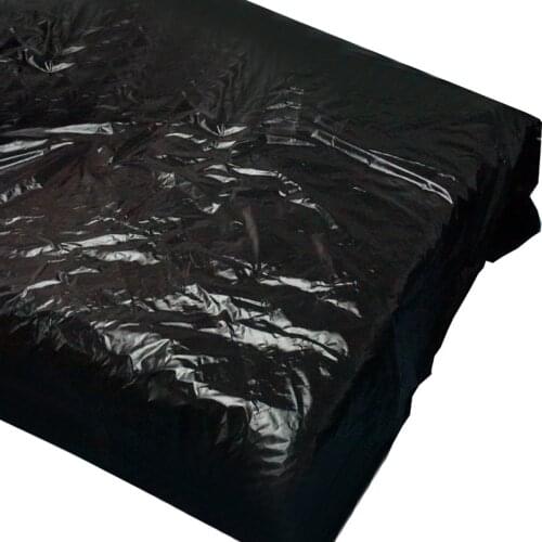 Black Polyester Waterproof and Oil-proof Sheets for Latex Clothing