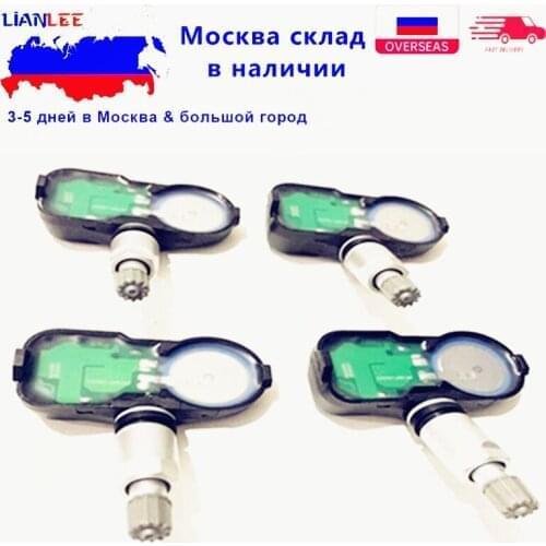4Pcs TPMS Tire Pressure Monitor Sensor 42607-48020 For Lexus RX450h RX450hL LX570 Toyota Land Cruiser VX-R VX Base VXR 433Mhz