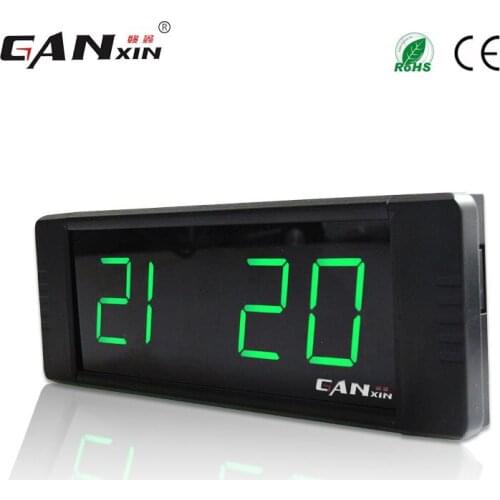 [Ganxin]1" remote control Led Digital small clock Multifunctional electronic table watch
