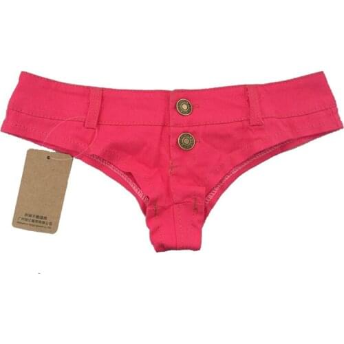 Summer Holiday Beach Women Sexy Low Waist Ripped Denim Jean Shorts