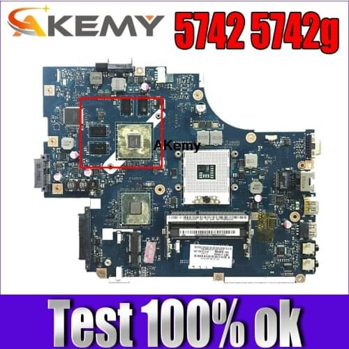 The laptop motherboard For Acer aspire 5742 5742g LA-5893P MBBR702001 NVIDIA GeForce GT 420M Full test