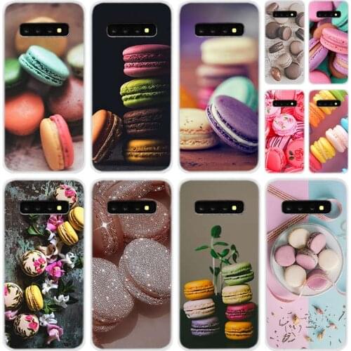 Soft Silicone Case For Samsung Galaxy S21 S20 Uitra S10 Lite Ultra S9 S8 Plus S7edge S20fe 5G Cover Macarons