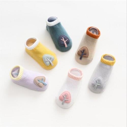Newborn Socks Anti-slip Cotton Kids Socks For Girls Baby Socks Boys Spring Autumn Toddler Socks meia infantil