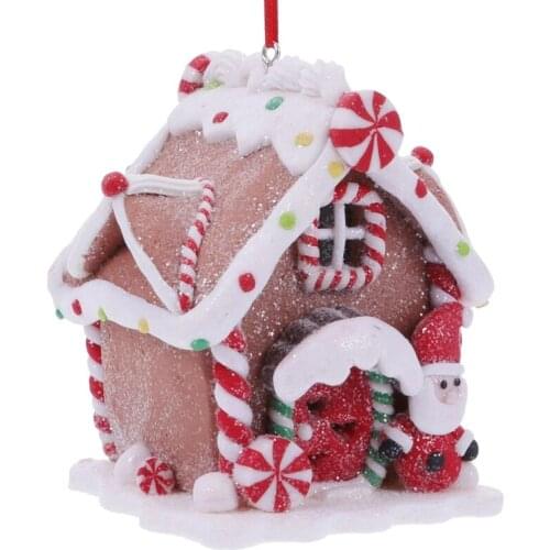Christmas House Adornment Beautiful Luminous House Pendant LED Lighting Christmas House Decorations