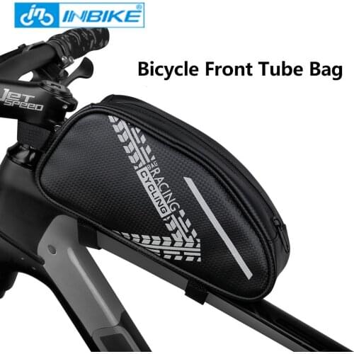INBIKE 2021 Bike Bag Frame Front Top Tube Cycling Bag Waterproof Electric Scooter Pouch Biking Portable MTB Bicycle Accessories