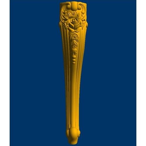 High quality Relief 3d model STL legs file format for cnc TABLET DESK furniture leg--23