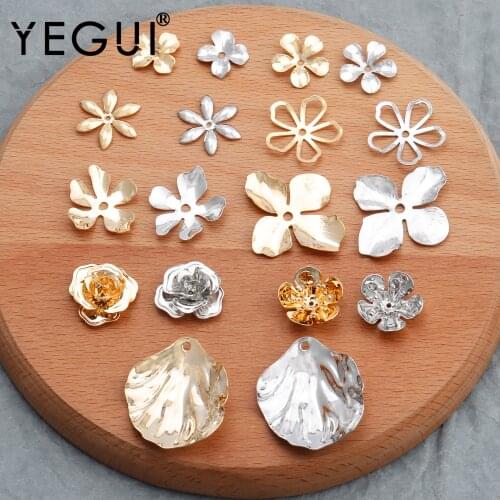 YEGUI M715,jewelry accessories,18k gold plated,0.3 microns,rhodium plated,diy pendants,jewelry making,diy earrings,20pcs/lot