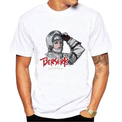 Funky BERSERK Style Mens T-Shirt model Short Sleeve Clothing