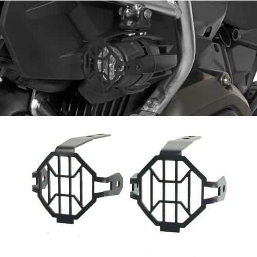 Motorcycle Accessories Aliminum LED foglight lamp cover Protector Guard Covers for BMW R1200GS F800GS Adventure 2012 UP Parts