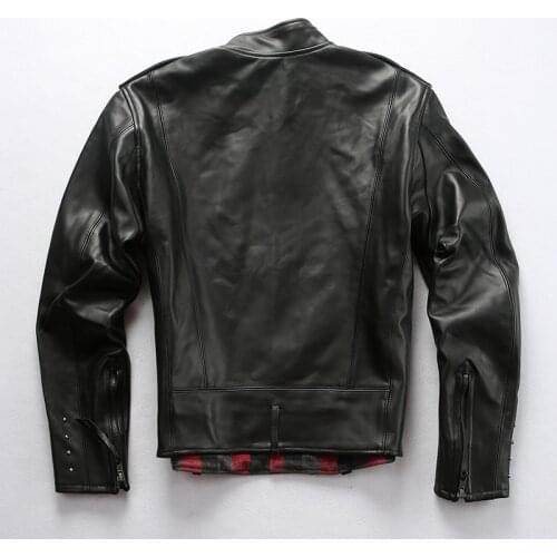 Free shipping.japan classic J31 style.mens cowskin Jacket,fashion genuine Leather slim coat.cool motor biker jackets