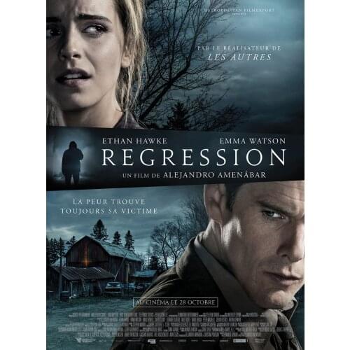 Regression Movie Art print Silk poster Home Wall Decor