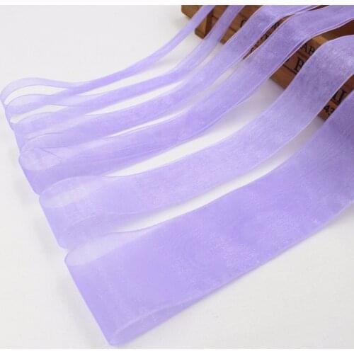 Hs021 ,free shipping 10 Yards solid color net organza ribbon Wedding Party Decoration Craft Decorations , DIY Handmade Materials