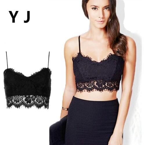 Eyelash Lace Strapless Modal bei hearttraeh dai Chest Pad Wrapped Chest Back Explosion Models Bottoming Underwear Wrapped Chest