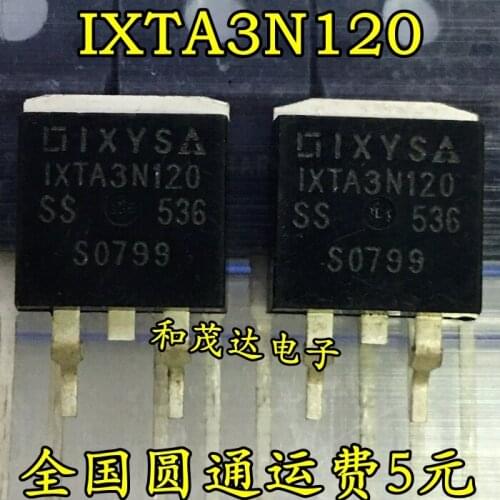 Original New 5PCS / IXTA3N120 1200V 3A TO-263 3N120 TO263