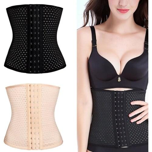 Waist Trainer Belt Corsets Steel Boned Body Shaper Women Postpartum Band Sexy Bustiers Corsage Modeling Strap