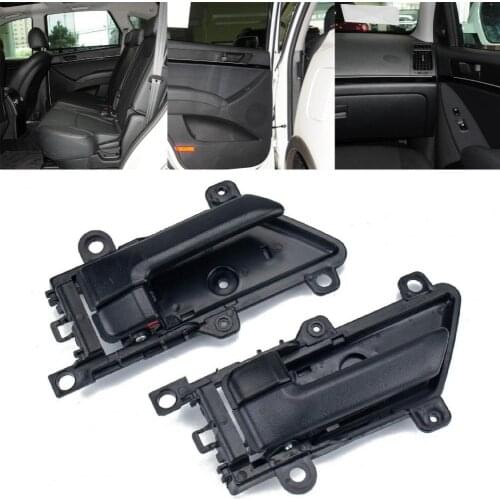 Sturdy 1Pair Unique Inside Inner Door Handle 82610-3J000 82620-3J000 ABS Car Interior Door Handle Standard