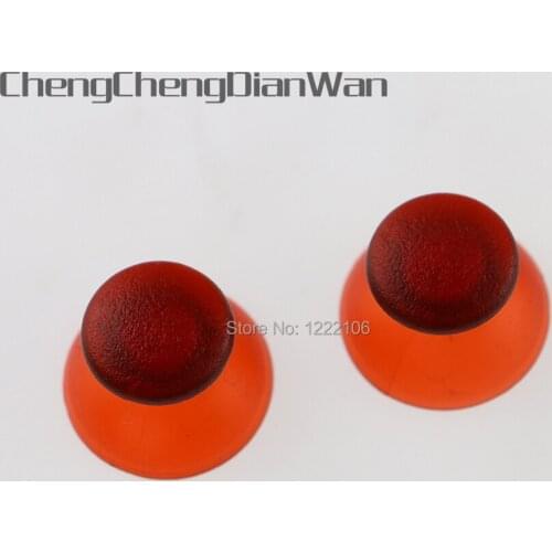 ChengChengDianWan 50pcs/lot transparent Joysticks 3D Analog ThumbSticks Caps Thumb Sticks mushroom cap for PS3 game Controller