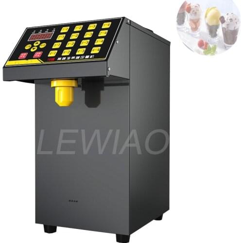 Fructose Quantitative Machine Special Equipment For Milk Tea Shop Full Set Automatic Fructose Dispenser 16 Grid 220V