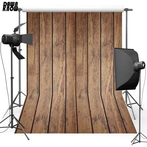 DAWNKNOW Wood Wall Vinyl Photography Background For Kids Floor New Fabric Polyester Backdrop For Family Photo Studio Floor600