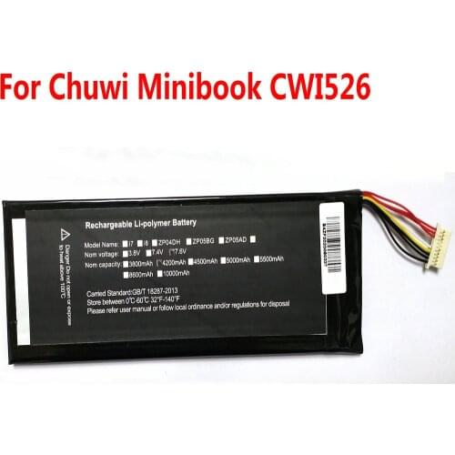 High Quality 7.6V 4200mAh NV-635170-2S Battery for Chuwi Minibook CWI526 8 Lines+Plug