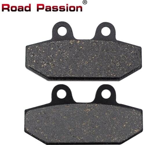 Road Passion Motorcycle Rear Brake Pad For HARLEY FLFB FLFBS Fat Boy Bob FLHC FLHCS FLSL Softail FXBRS Breakout FLDE FXFB FXBS