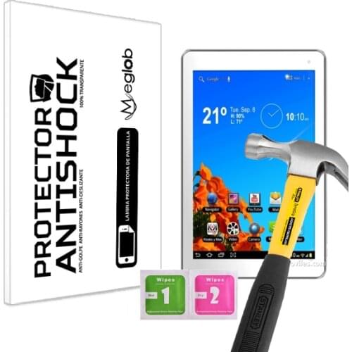 Screen protector Anti-Shock Anti-scratch Anti-Shatter compatible with Tablet Woxter Nimbus 97 Q