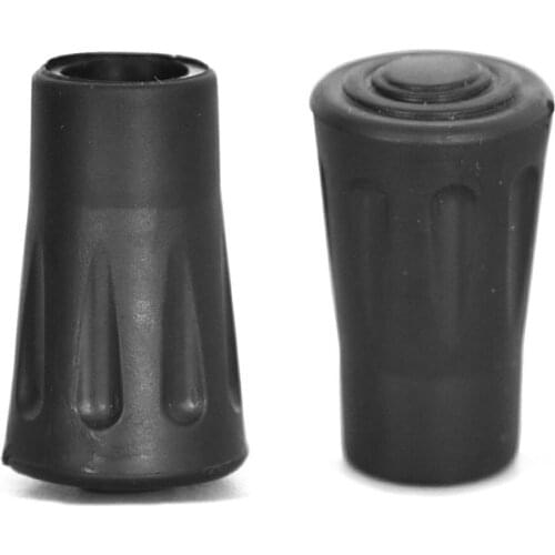 4pcs Walking Poles Trekking Tip Protectors Rubber Pads Buffer Hiking Stick Replacement Tips End Outdoor Tools High Quality