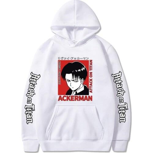Attack on Titan Amine Boy and GIrls Casual Pullover Hoodie Loose Sport Youth Men Sweatshirt Plus Size