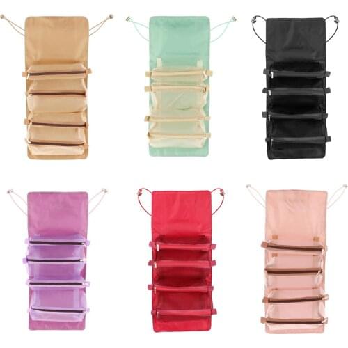Travel Foldable Detachable Make Up Hanging Makeup Bag Cosmetic Bag Separable