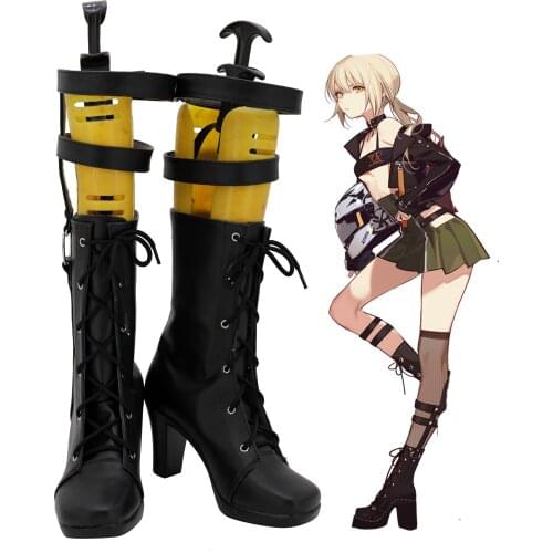 Fate Grand Order FGO Cosplay Altria Cosplay Boots Moon Goddess Event Altria Boots Shoes costume Accessories