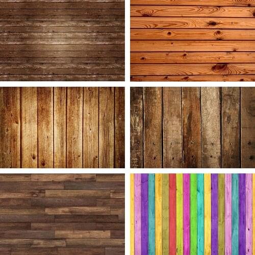 Avezano Rubber Floors Backdrops Retro Wooden Texture Newborn Baby Shower Birthday Photography Backgrounds Photo Studio Customize